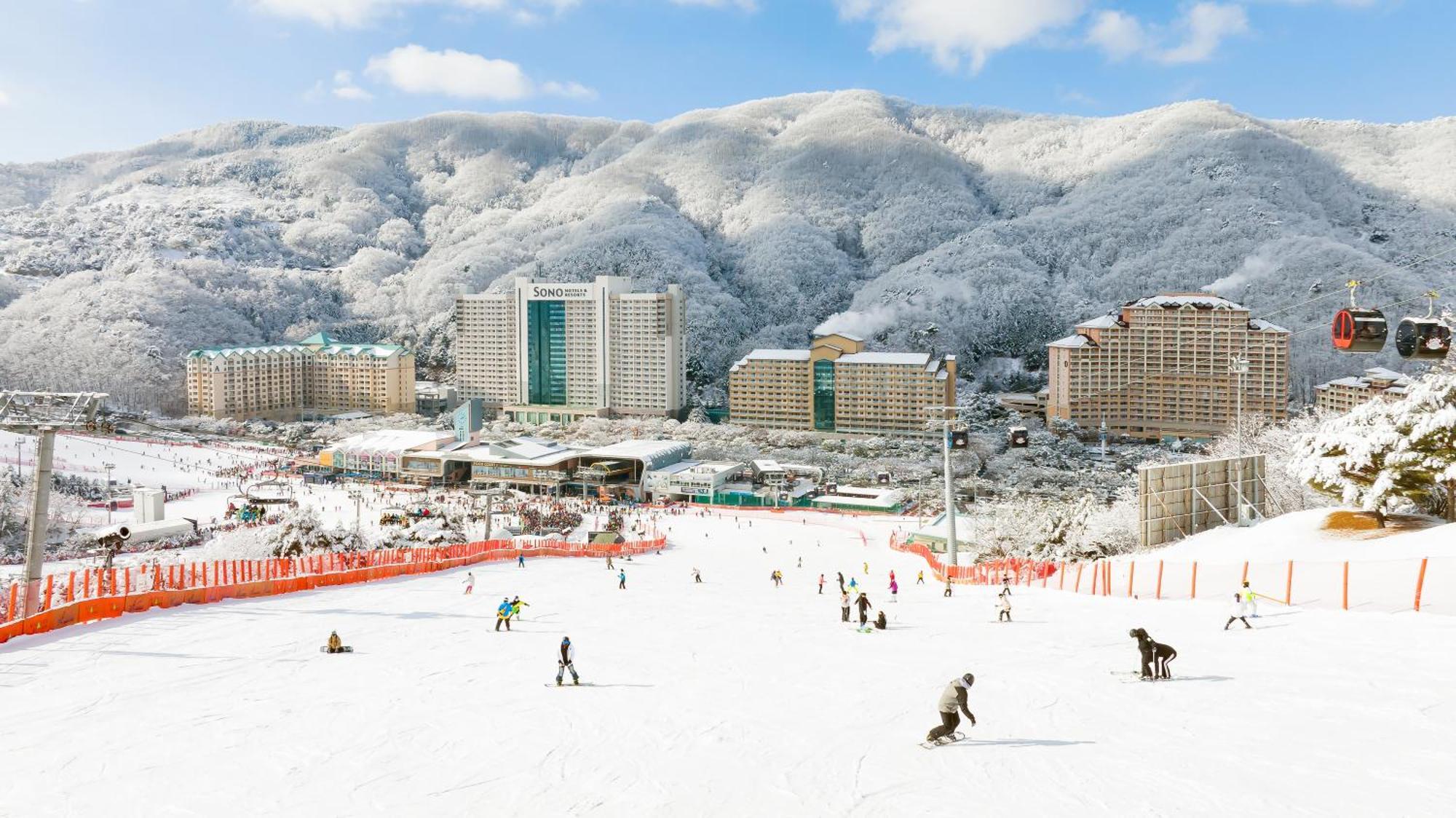 Hotel Sono Calm Vivaldipark Hongcheon Exteriér fotografie